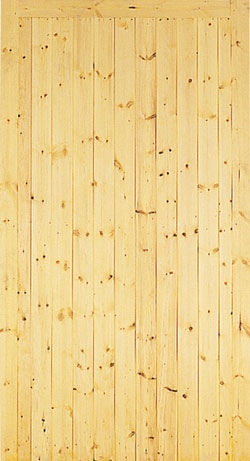 Framed Ledged & Braced Redwood Gate